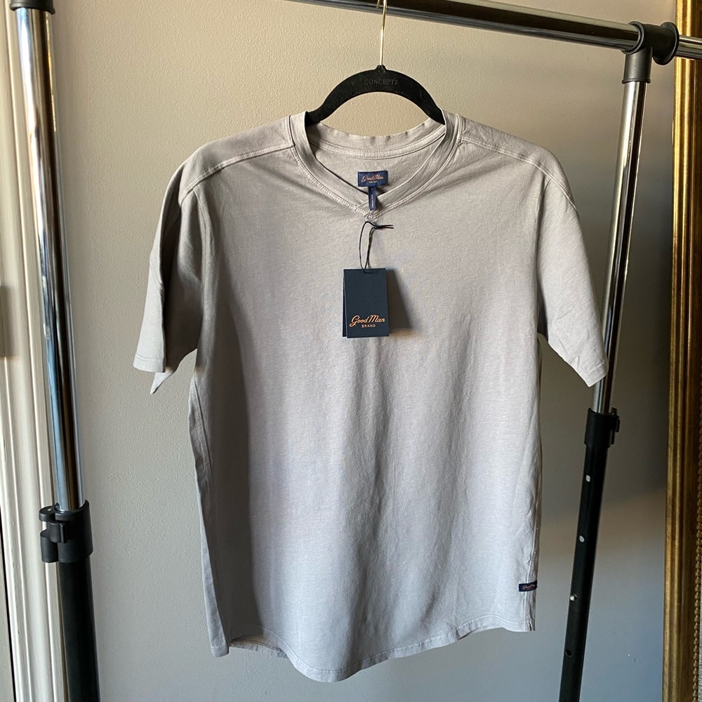 Good Man Brand Hi Vee Tee - Frost Grey